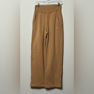 Everlane Organic Cotton Women’s Brown Wide Leg Wide Waistband Sweatpants Size S